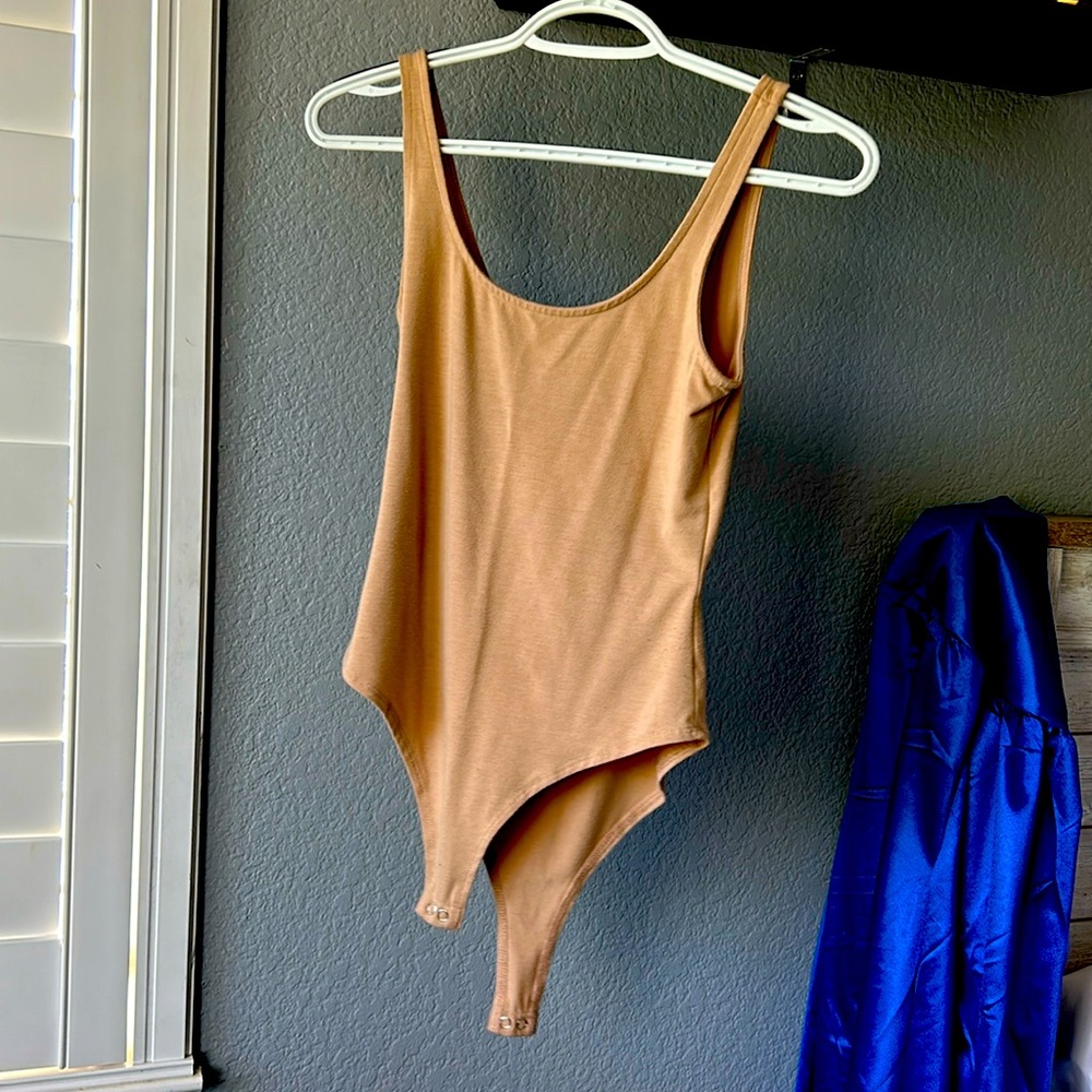 Forever 21 tan bodysuit